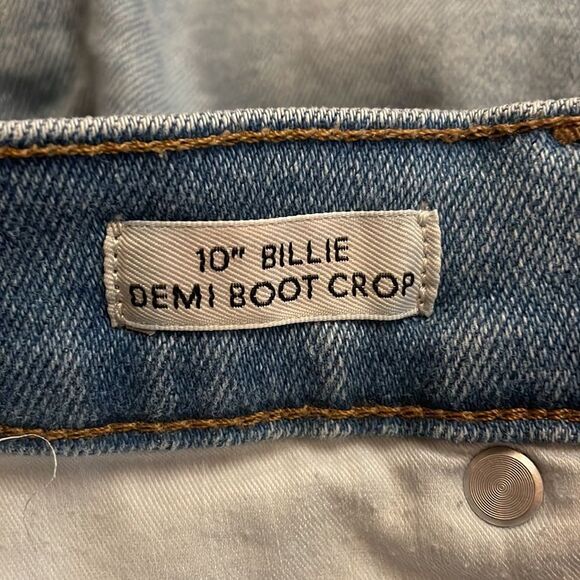 J. Crew 10” Billie Demi Boot Crop Jeans size 25P - Picture 5 of 6